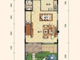 白鹿溪岸_别墅D1a户型（一层） 建面0平米