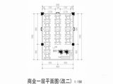 大足柏林广场_商业一层平面图2 建面0平米