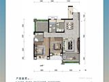 恒瑞新合徐福桃花源_2室2厅2卫 建面108平米