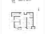 彩璟玉宸_3室2厅1卫 建面89平米