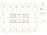 绿地启航国际(房山)_6号楼标准层平面图 建面0平米