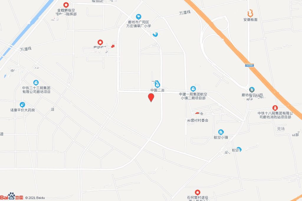 吴场街与航飞路交口东侧、航盛道北侧地块