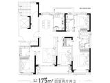 祥新如澜邸_4室2厅2卫 建面175平米