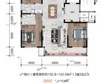 白云玉庭华府_3室2厅2卫 建面132平米