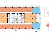 保利上城_商办8-10F平面图 建面71平米