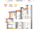 越秀大学星汇锦城_3室2厅1卫 建面76平米