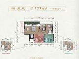 贵阳天瀑学府_5室2厅3卫 建面129平米