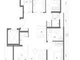 招商臻园_4室2厅2卫 建面119平米