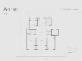 中海公元里_3室2厅2卫 建面116平米